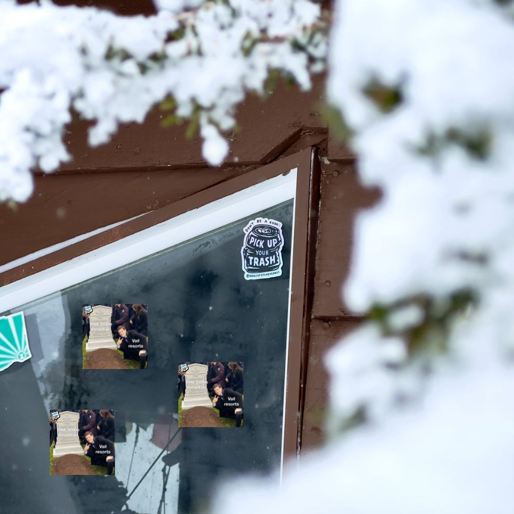 Vail Killed Your Home Mountain Sticker Packs